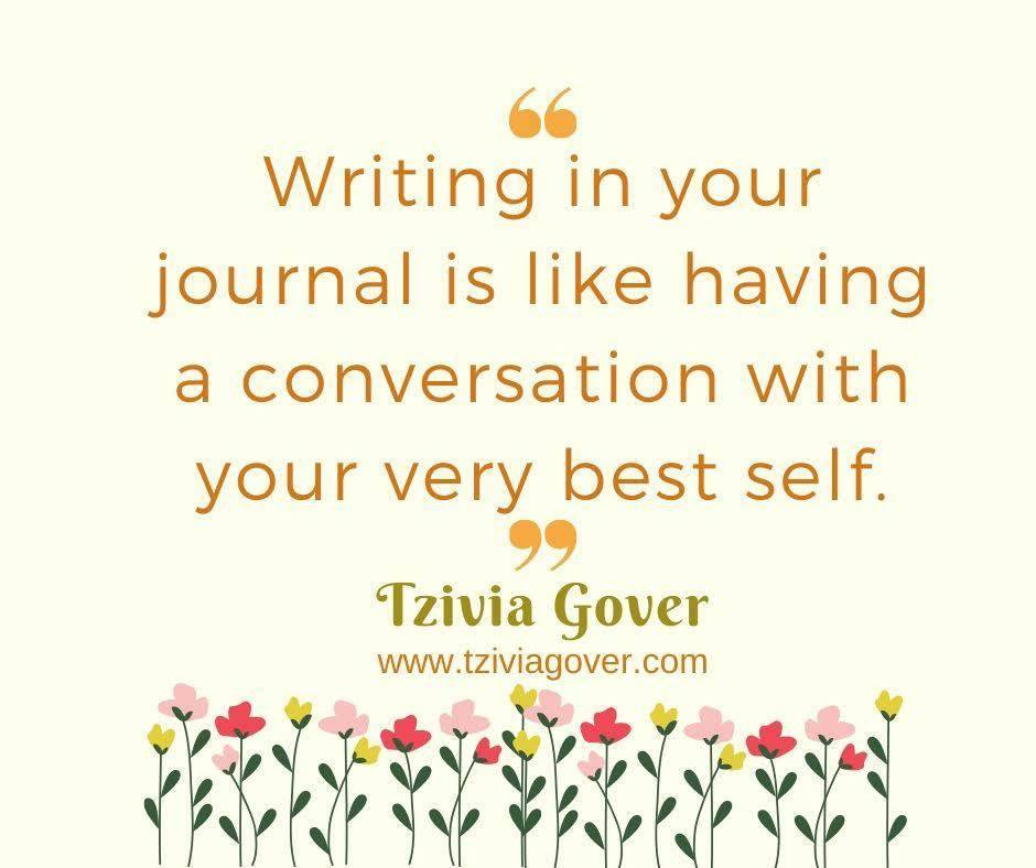 Writing in your journal