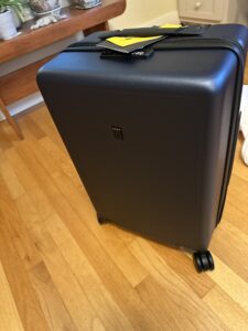 Brand new suitcase.