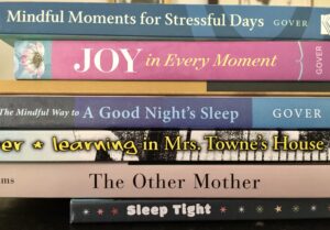 Stack of books by Tzivia Gover