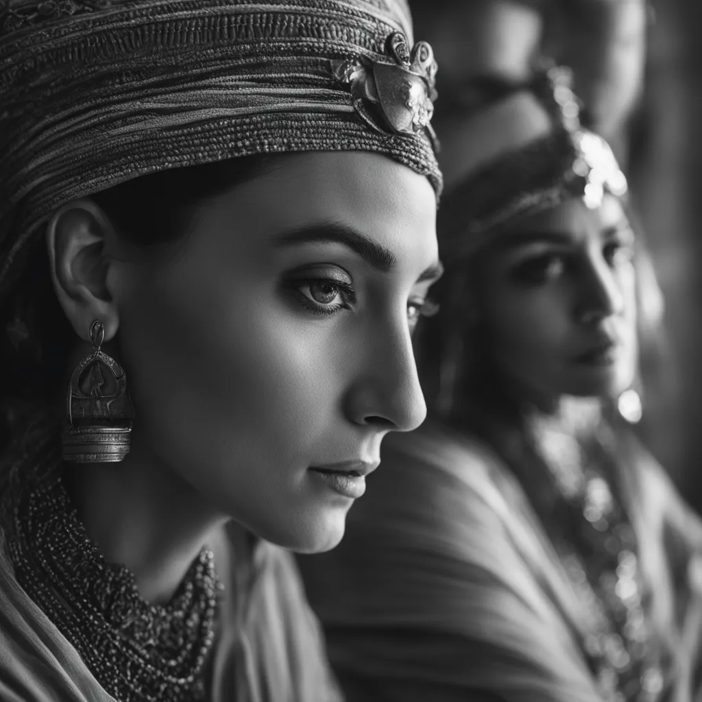 Two ancient priesteesses