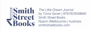 Smith Street Books Logo blue letters and description
